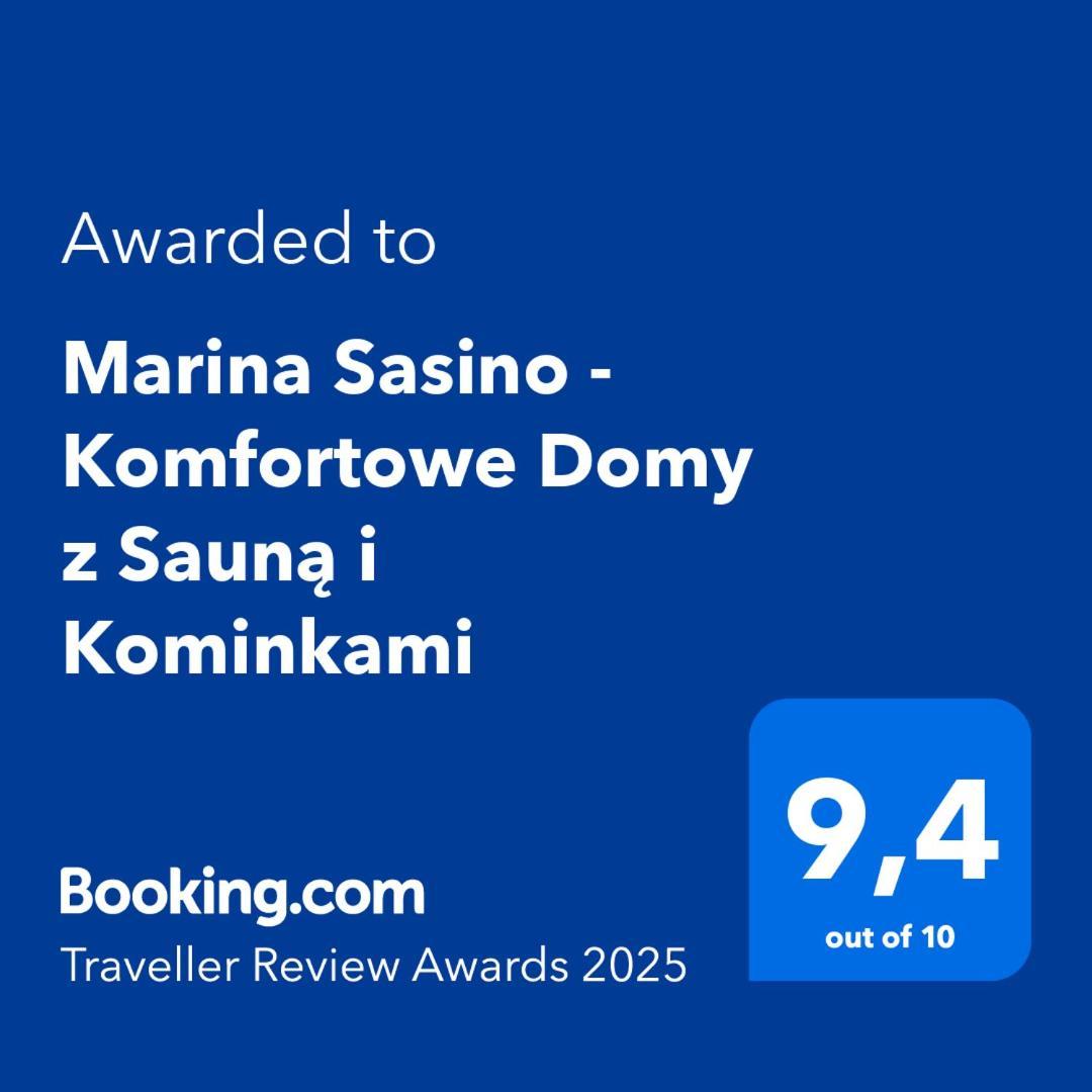 Marina Sasino - Komfortowe Domy Z Sauna I Kominkami Extérieur photo